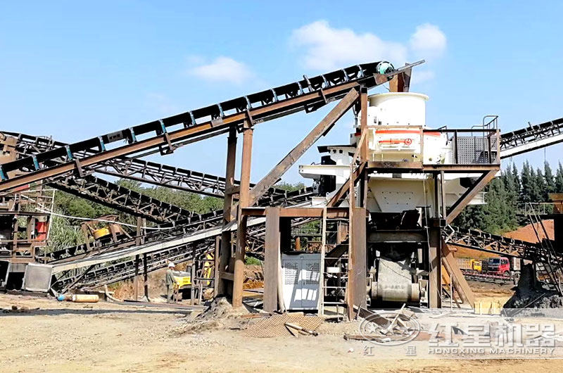 制砂機成品粒型好，成品多用于建筑工程，道路基建